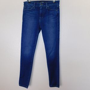 Joe's Jeans Ladies Size 27 Designer Skinny Ankle Mid Wash Stretch Denim